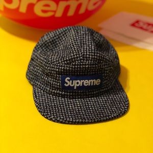 Supreme ‘Houndstooth’ Blue 5 Panel